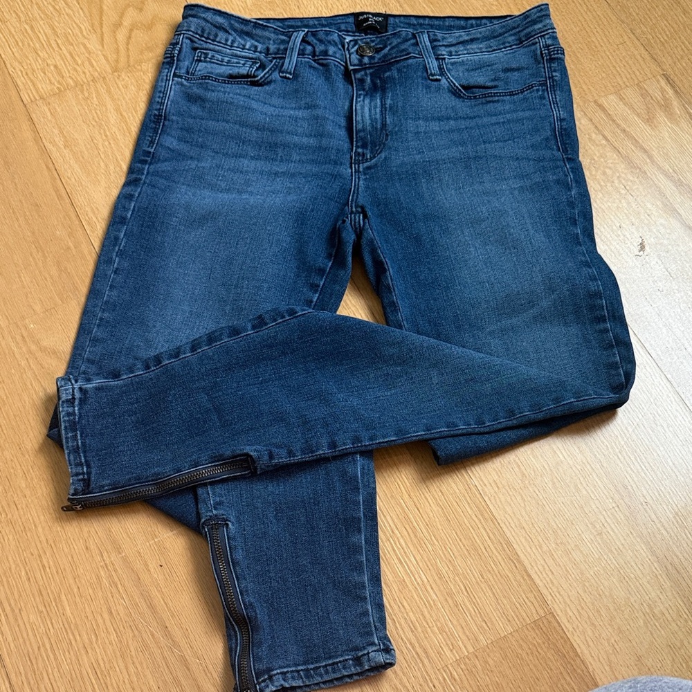 Women's Just Black Jeans 28
